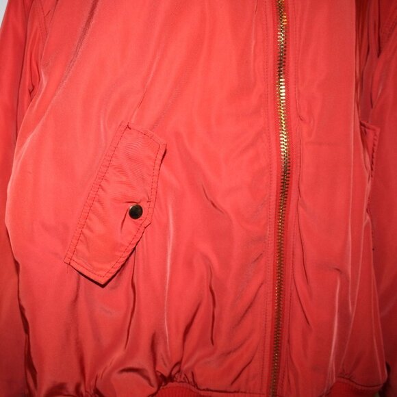 ASOS Bomber Jacket - Orange - Picture 4 of 9